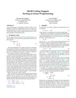 Sorting as Linear Programming.pdf